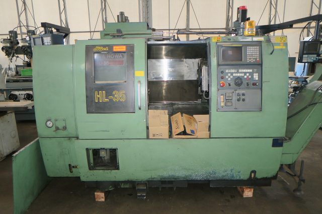 222461 NC旋盤 大隈豊和 1994 HL-35の写真1
