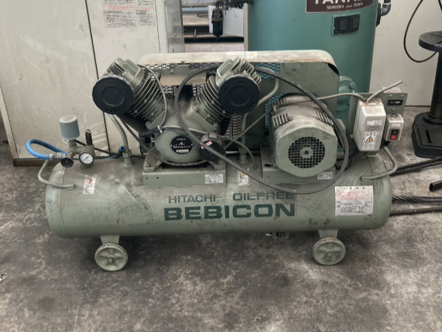 222472 レシプロコンプレッサー 日立製作所  2.2OP-9.5GP6の写真1