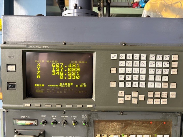 222474 立型マシニングセンタ 大阪機工 1997 VM4の写真7