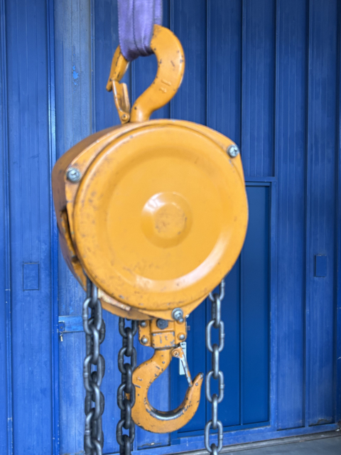 222821 手動チェンブロック+手動トロリ キトー  CF4-818の写真02