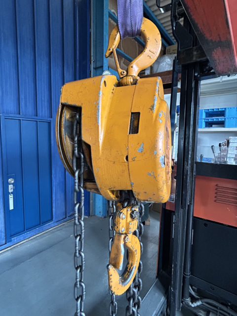 222821 手動チェンブロック+手動トロリ キトー  CF4-818の写真03