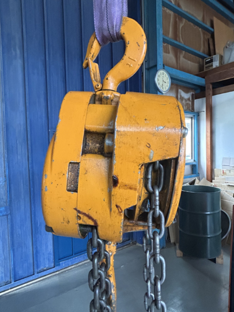 222821 手動チェンブロック+手動トロリ キトー  CF4-818の写真04