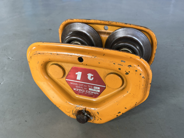 222821 手動チェンブロック+手動トロリ キトー  CF4-818の写真06