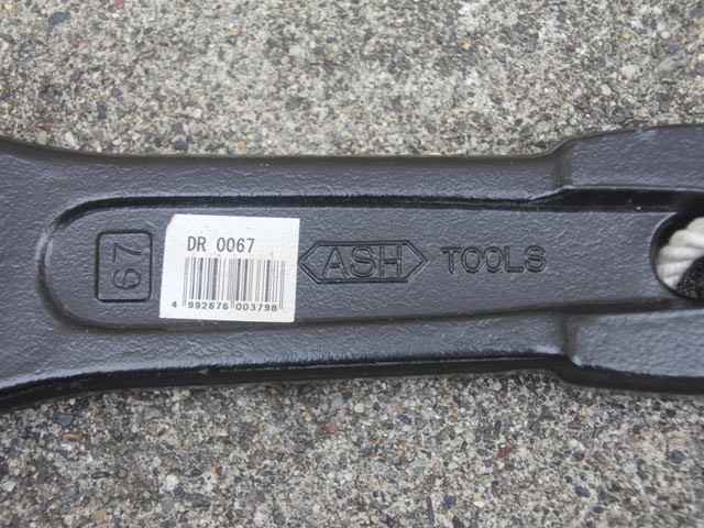 224041 打撃めがねレンチ 旭金属工業  DR 0067の写真3