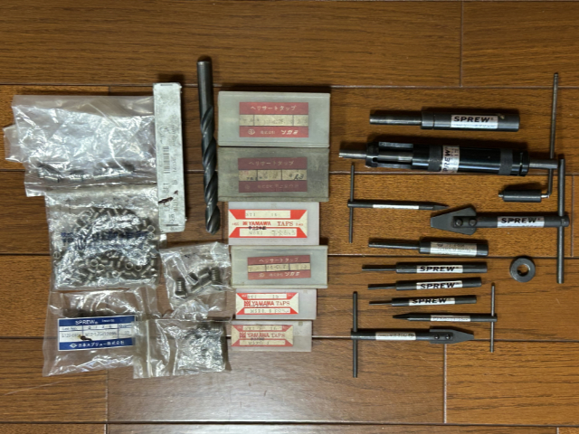 224467 スプリュー挿入工具・折取工具・抜取工具・タップ等 日本スプリュー、ツガミ等  の写真01
