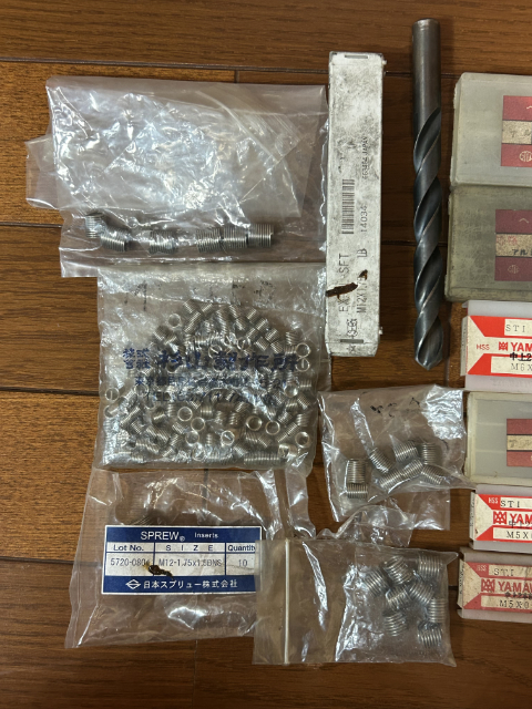 224467 スプリュー挿入工具・折取工具・抜取工具・タップ等 日本スプリュー、ツガミ等  の写真05