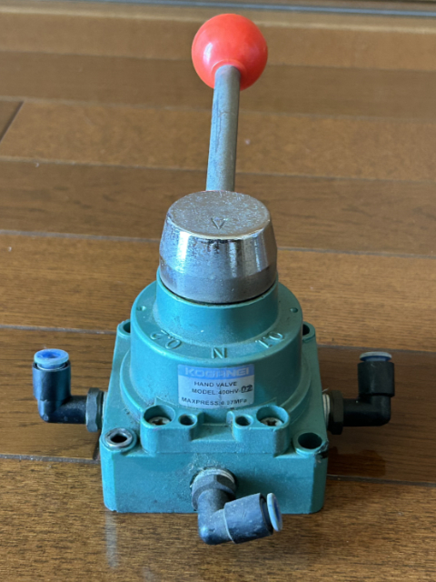 224468 ハンドバルブ(エアーバルブ) コガネイ 400HV-02の写真03