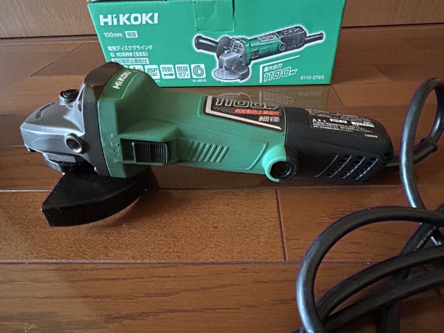 224470 ディスクグラインダ HiKOKI 2018 G10SH6の写真3