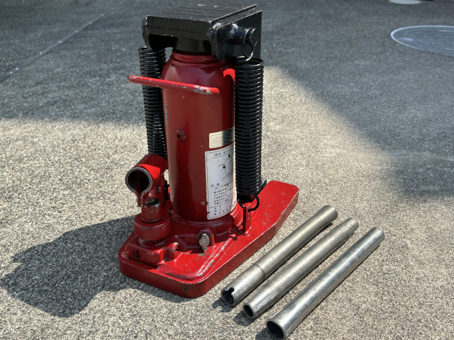 224492 爪付油圧ジャッキ マサダ製作所  MHC-5RS-2の写真01